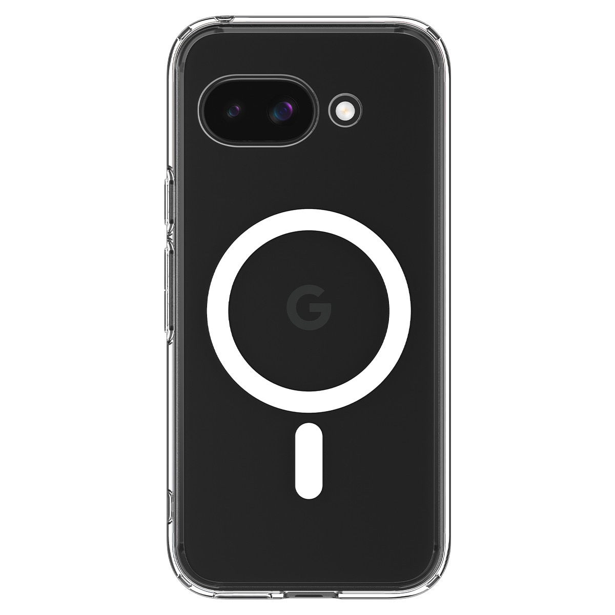 Husa Spigen Ultra Hybrid pentru Google Pixel 9a, magsafe, alb clear