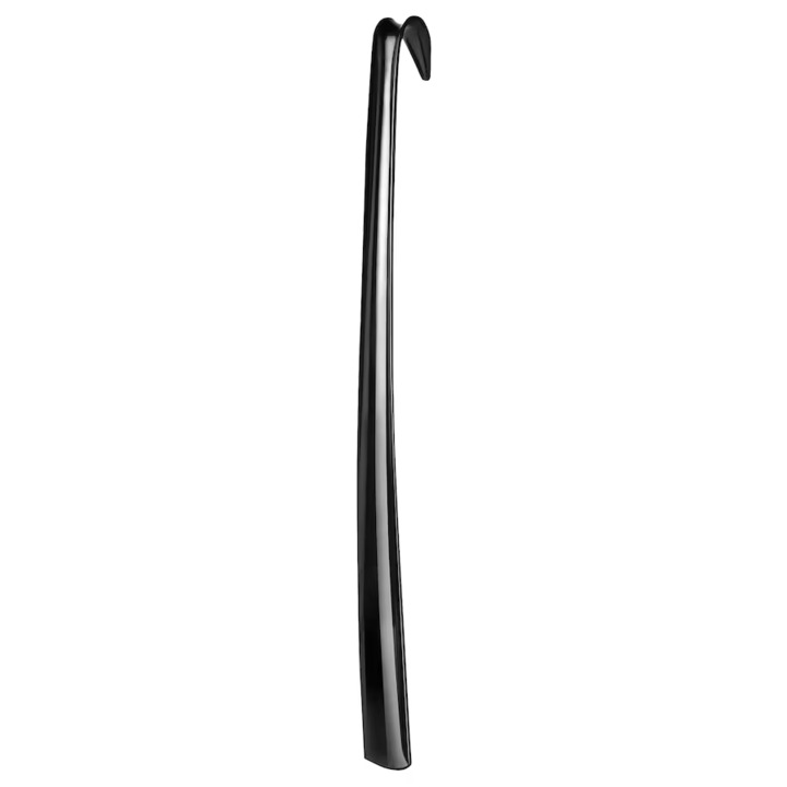 Műanyag cipőtartó, fekete, 60 cm