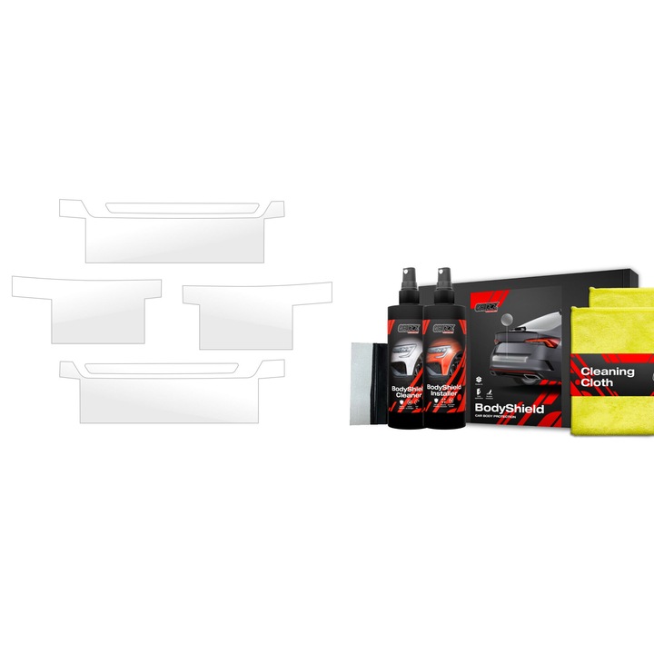 Folie de protectie a vopselei 4in1 pentru Audi A3 8Y Sportback (2020-2023) Folie de protectie TPU pentru praguri