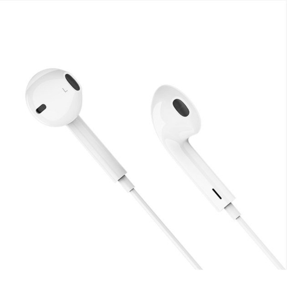 Casti cu Fir DigikalaX®, In-ear, Microfon & Control Volum, conector Jack 3.5mm, Alb