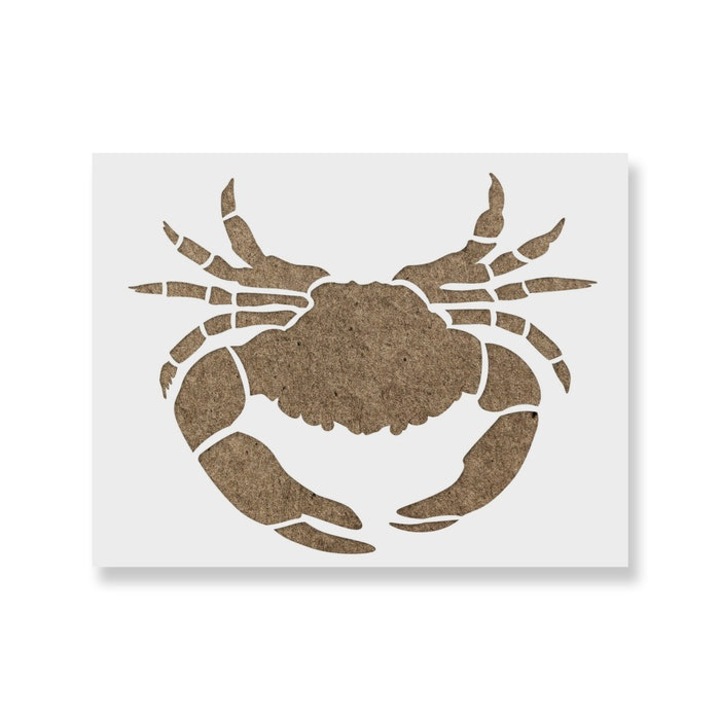 Sablon Perete vopsire, tencuiala 0.7mm Crab Maryland model MXSP7409, 100 x 100 mm