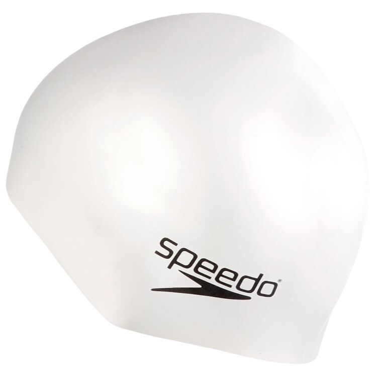 Casca Inot Casca de inot silicon Speedo flat, alb - eMAG.ro