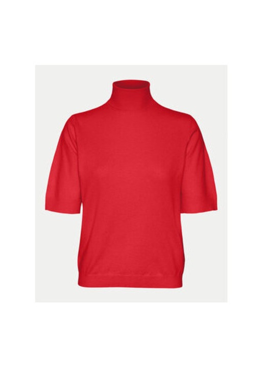 Pulover dama, Vero Moda, 304868962, Poliester reciclat/Poliester, Negru, Negru