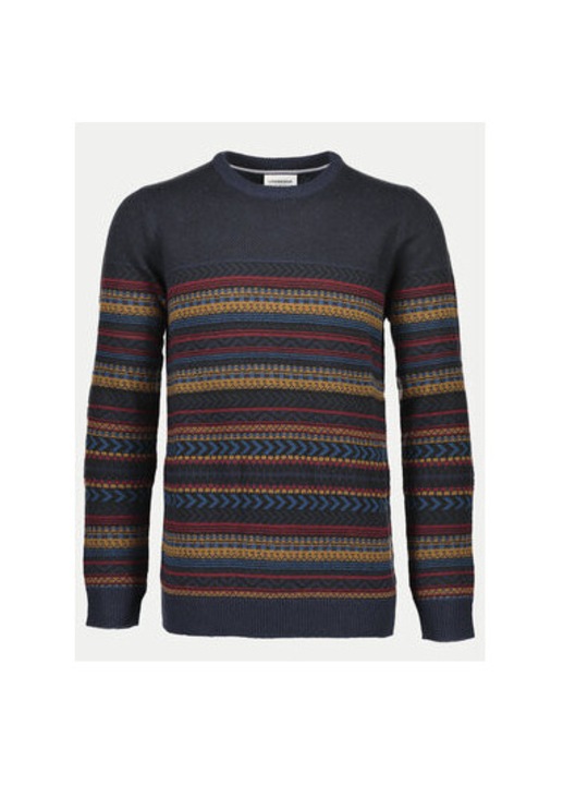 Férfi pulóver, Lindbergh, 304165320, Akril/Nejlon, Kék, Kék