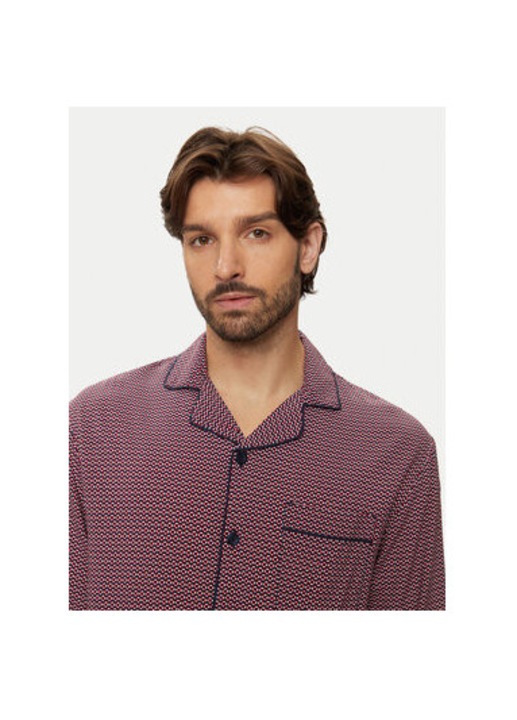 Férfi pizsama, United Colors Of Benetton, 304292385, Viszkóz, S INTL, Lila