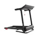 Banda de alergare OKTO by TECHFIT® 8T100, motor 2.5 cai putere, viteza 12 km/h, Bluetooth, Kinomap, Zwift, 12 programe, pliabila, silentioasa, utilizator 110kg, sistem amortizare, filtru EMC, antrenament fitness, cardio, casa, tonifiere, slabire