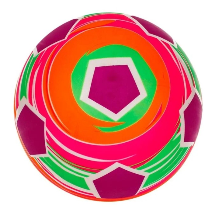 Minge de plaja, cauciuc, multicolor, 23cm