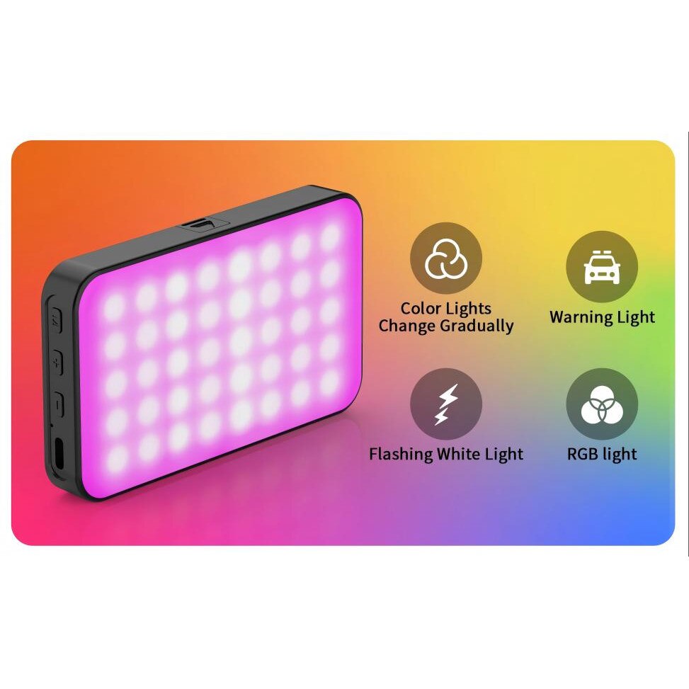 Lumina video LED GB, lumina portabila pentru camera video live ...