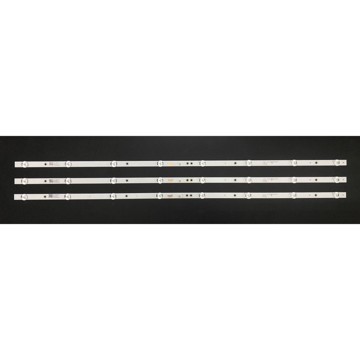 Set barete LED, PROIT, 3 barete x 8 leduri, 43", 820x3mm
