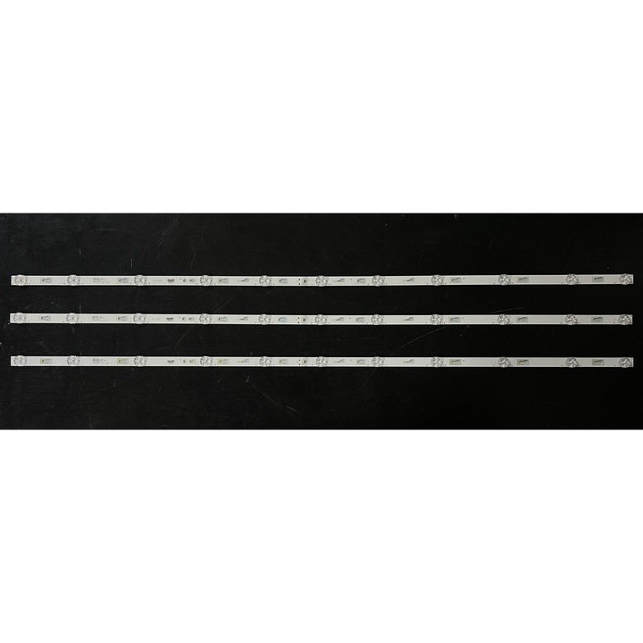 Set barete LED, PROIT, 49 inch, 3 barete x 11 leduri, 3V, 930mm