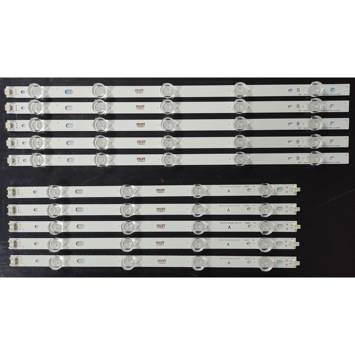 Set barete LED LG 42" - 5 barete x 9 leduri (4+5 leduri), 10 bucati 5A+5B