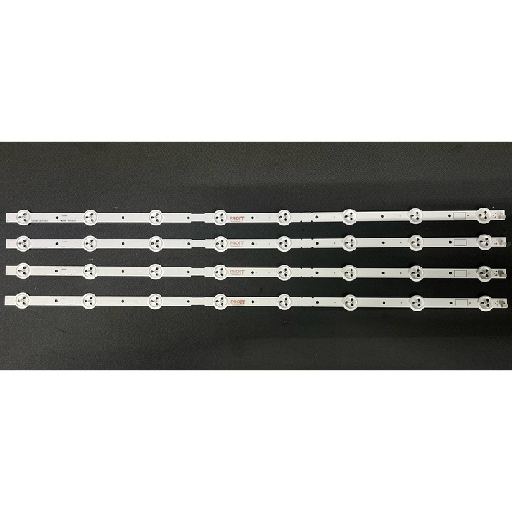 Set barete LED PROIT 32", 4 barete x 8 leduri, 3V, 625mm