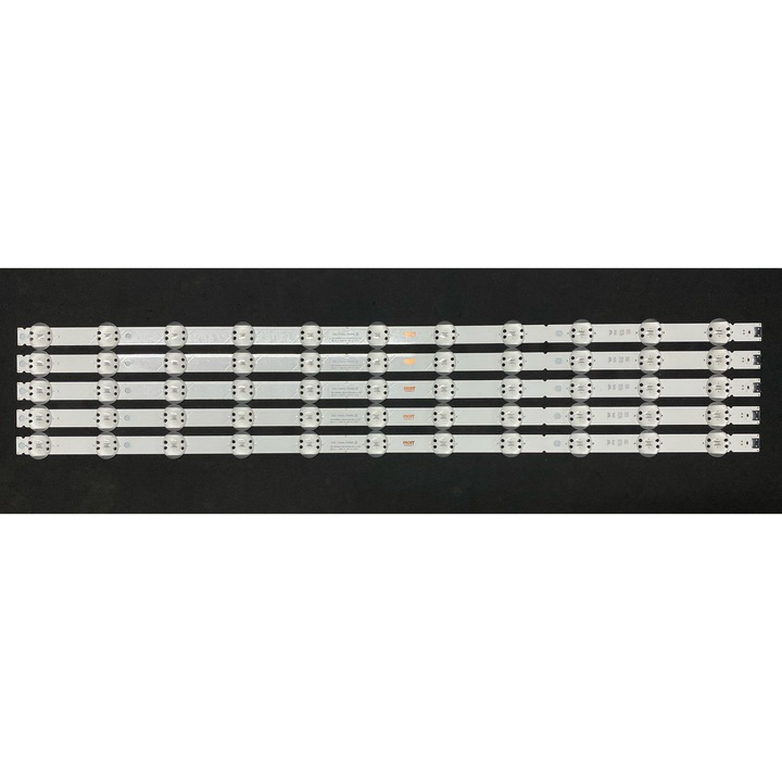 Set barete LED PROIT pentru TV LG 75", 5 barete x 11 leduri, 6V, 835mm