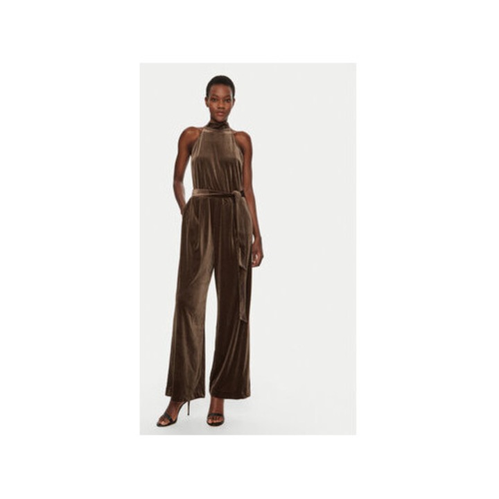 Női overál, Gap, 304986390, Újrahasznosított poliészter, Bézs, Bézs