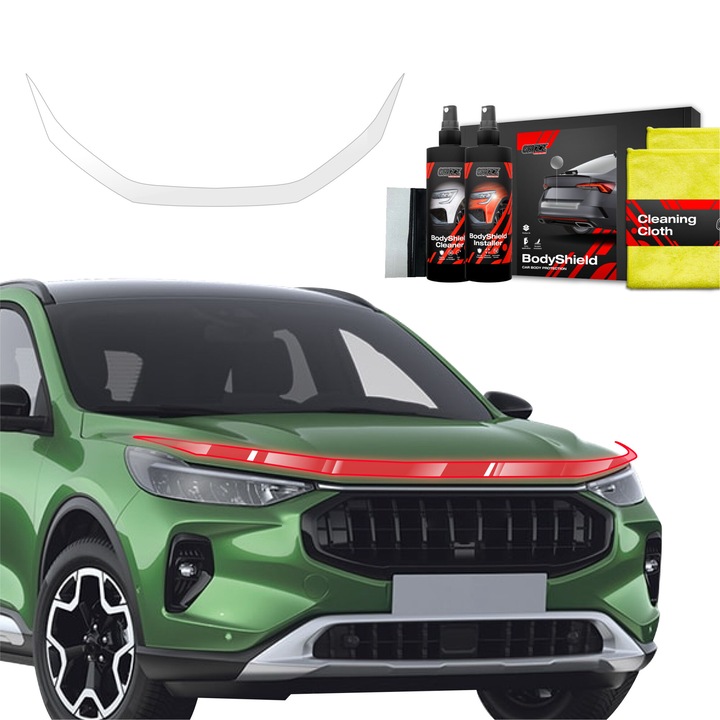 Folie de protectie a vopselei pentru Ford Kuga Titanium Facelift (2024-2025) Folie TPU de protectie a capotei