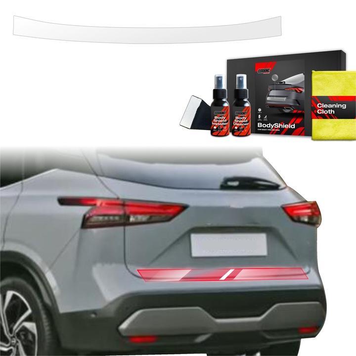 Folie de protectie a vopselei pentru Nissan Qashqai 3 (2021-2024) Folie de protectie TPU pentru marginile de incarcare