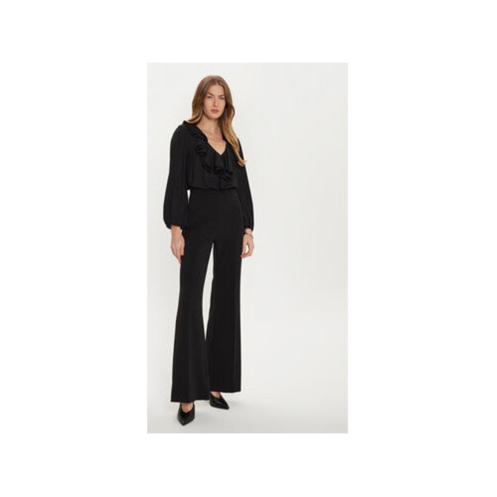 Salopeta dama, Rinascimento, 304956133, Poliester, Negru, Negru