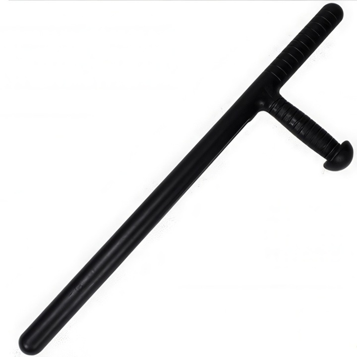 Tonfa de autoaparare Tonfa, 58 cm, 3 cm diametru, material elastic, greutate 500 g