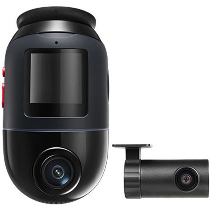 Pachet Camera auto 70mai Omni X800 4K 360 grade,Detectie miscare AI, GPS, ADAS, WiFI 6,Control Vocal + Camera Spate 70mai RC14