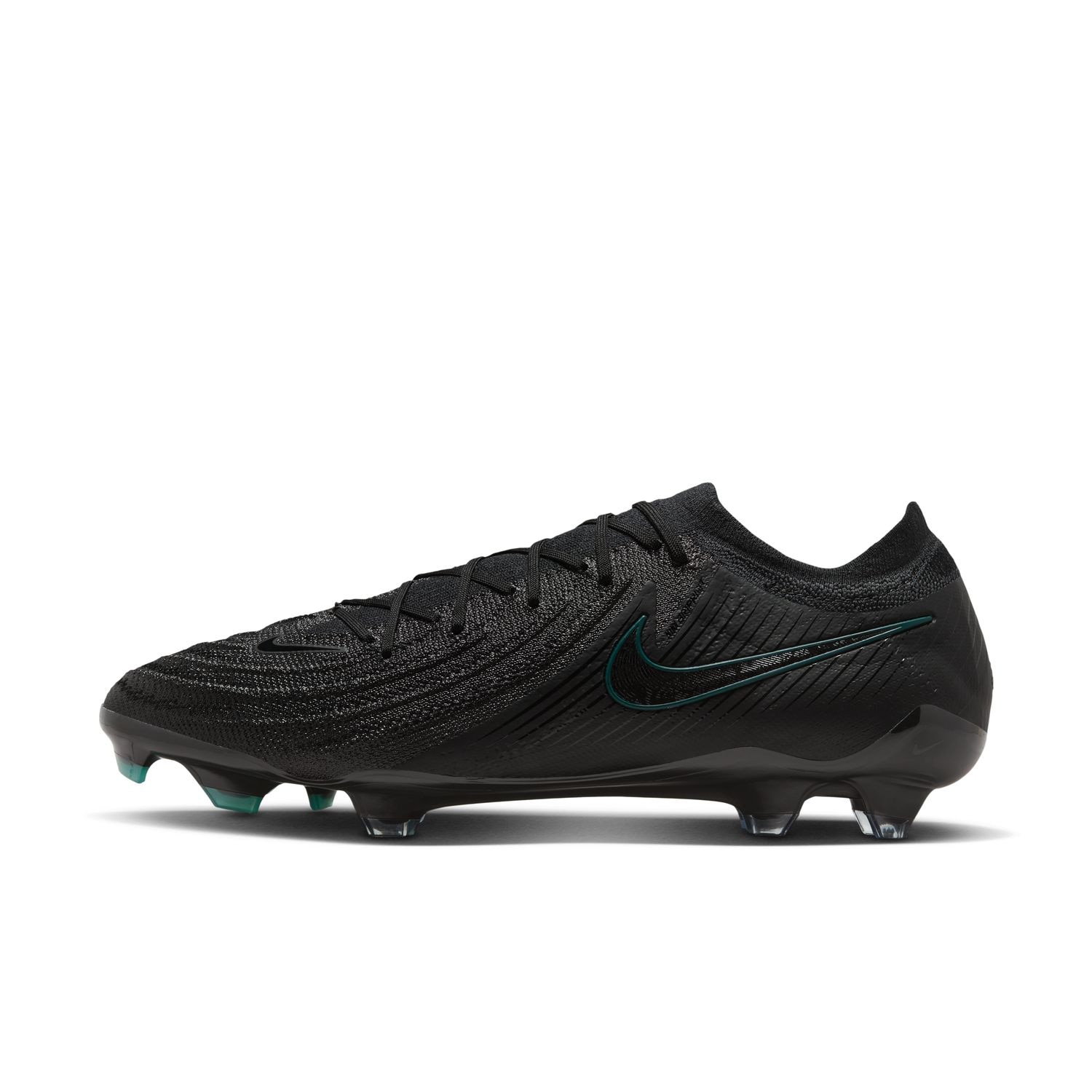 Ghete de fotbal, Nike, Phantom GX 2 Elite, Sintetic, Negru, 42 EU