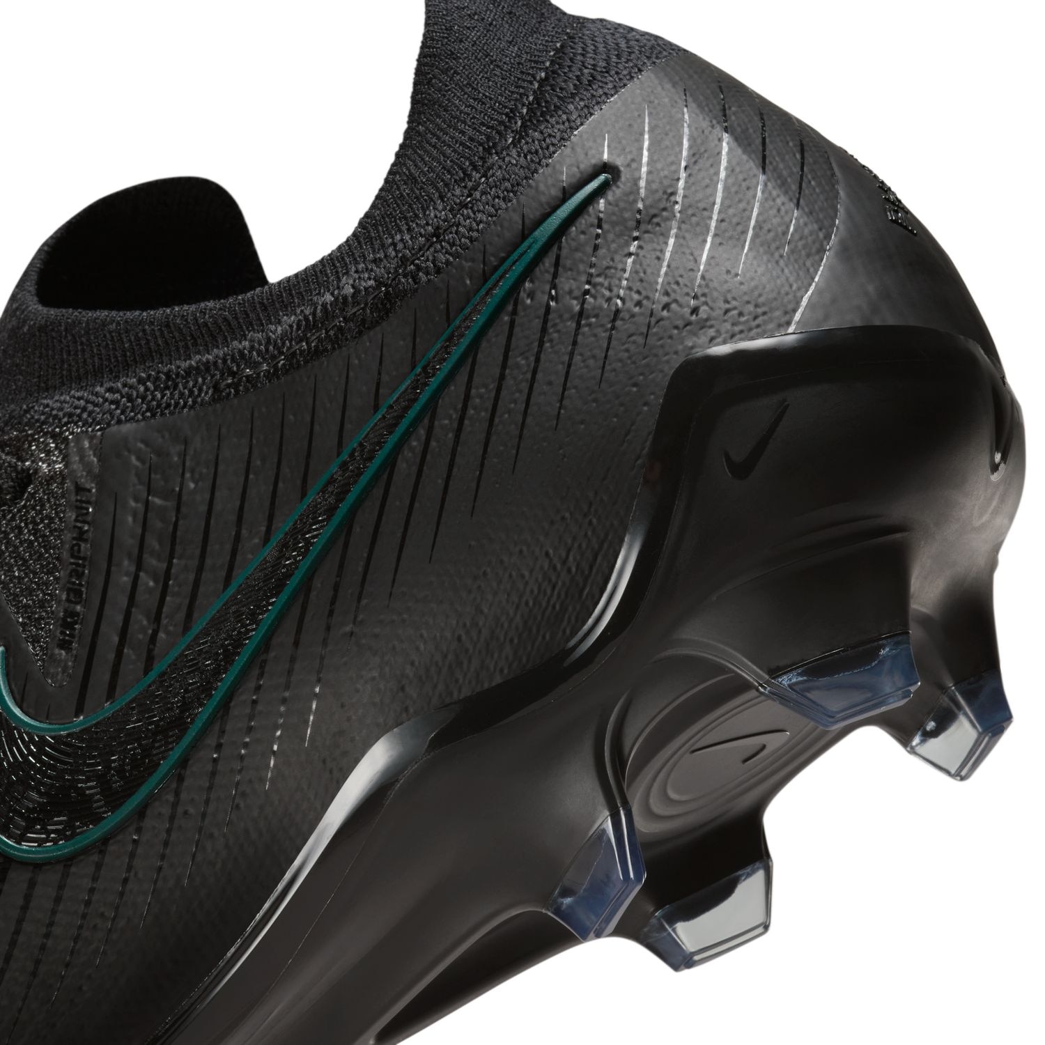 Ghete de fotbal, Nike, Phantom GX 2 Elite, Sintetic, Negru, 42 EU