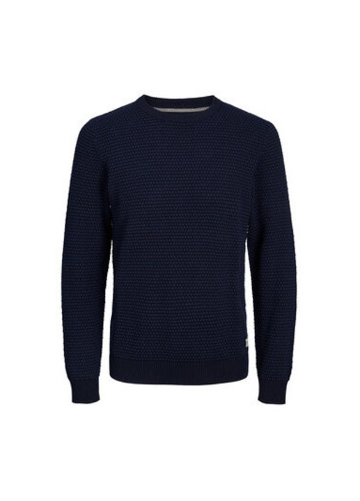 Мъжки пуловер, Jack and Jones, 302303717, Памук, Син, Син