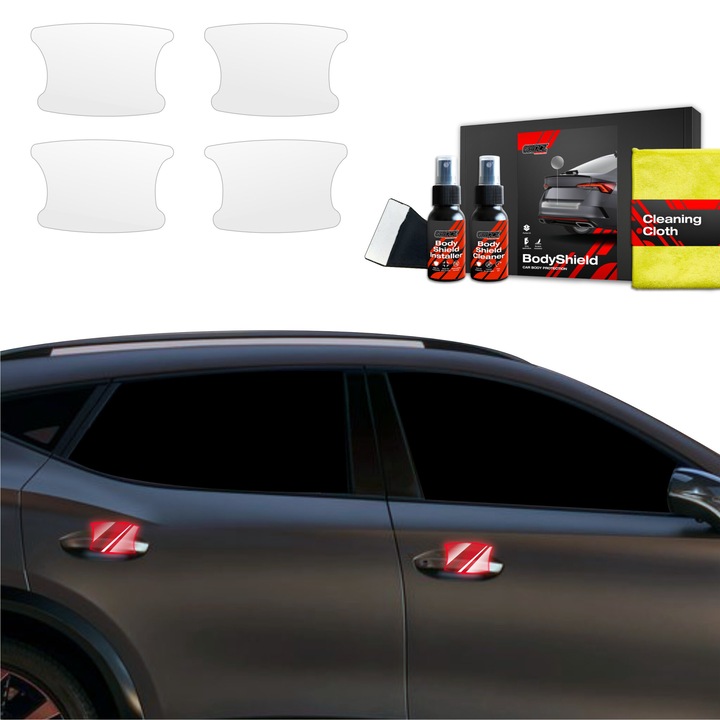 Folie de protectie a vopselei 4in1 pentru Cupra Formentor Facelift (2024-2025) Folie de protectie TPU pentru locasurile manerelor usilor