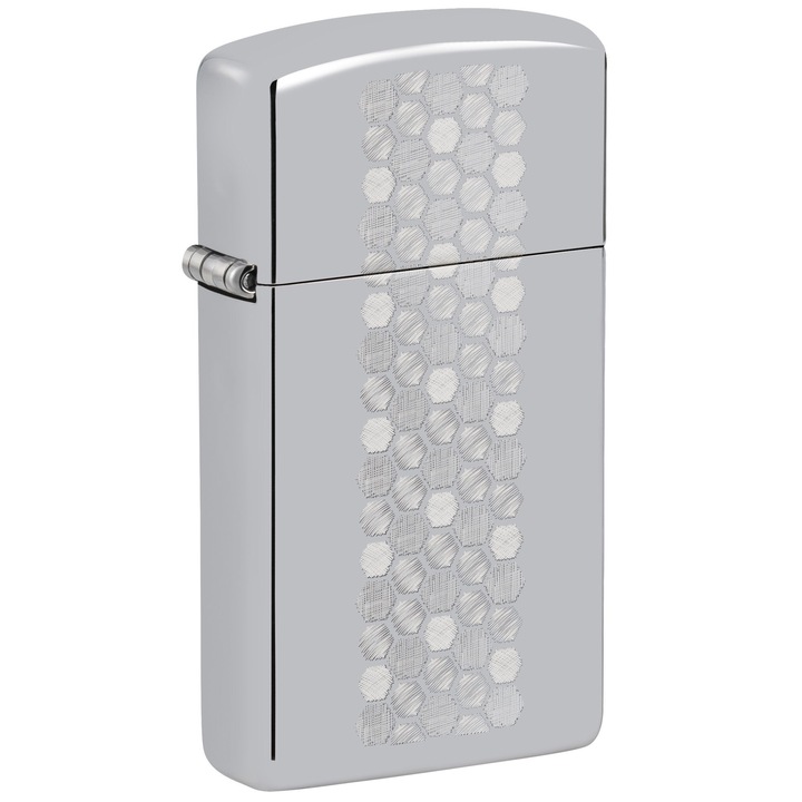 Bricheta Zippo 46270 Honeycomb Design Slim