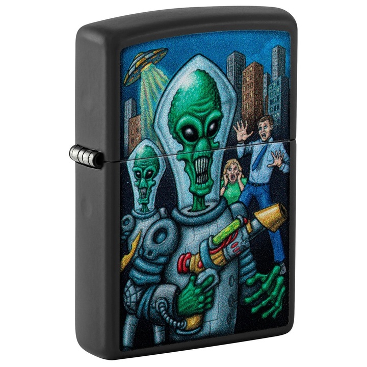 Bricheta Zippo 46250 2-Sided Alien Attack