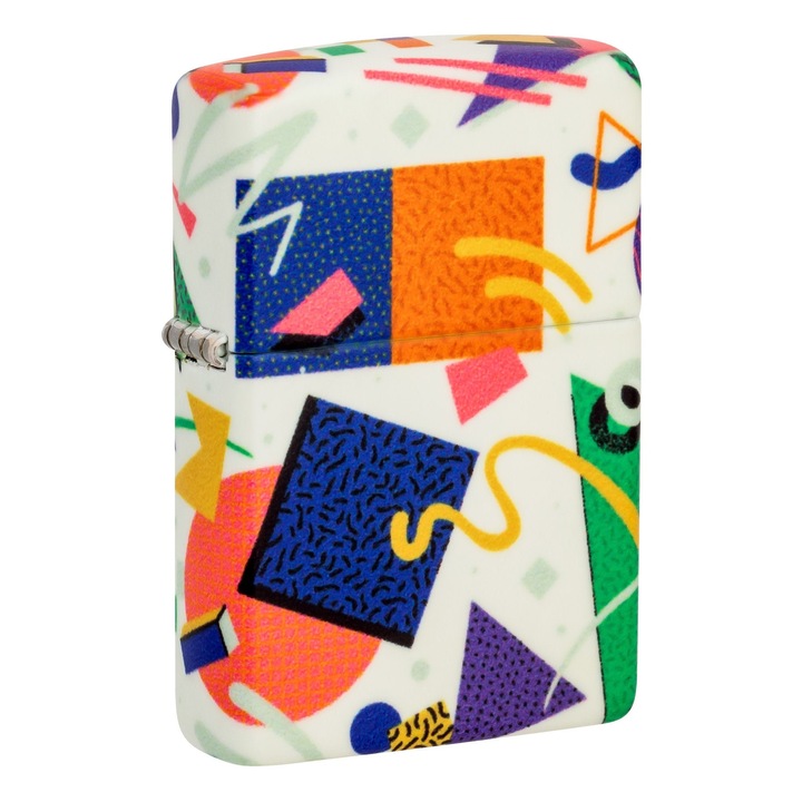 Bricheta Zippo 46286 Throwback Pattern Glow in the Dark