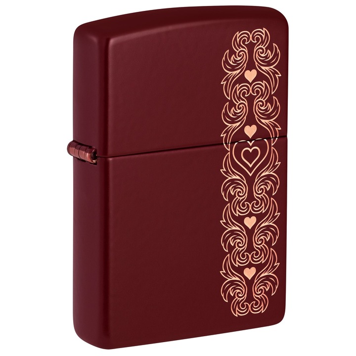 Bricheta Zippo 46296 Heart Garland Motif