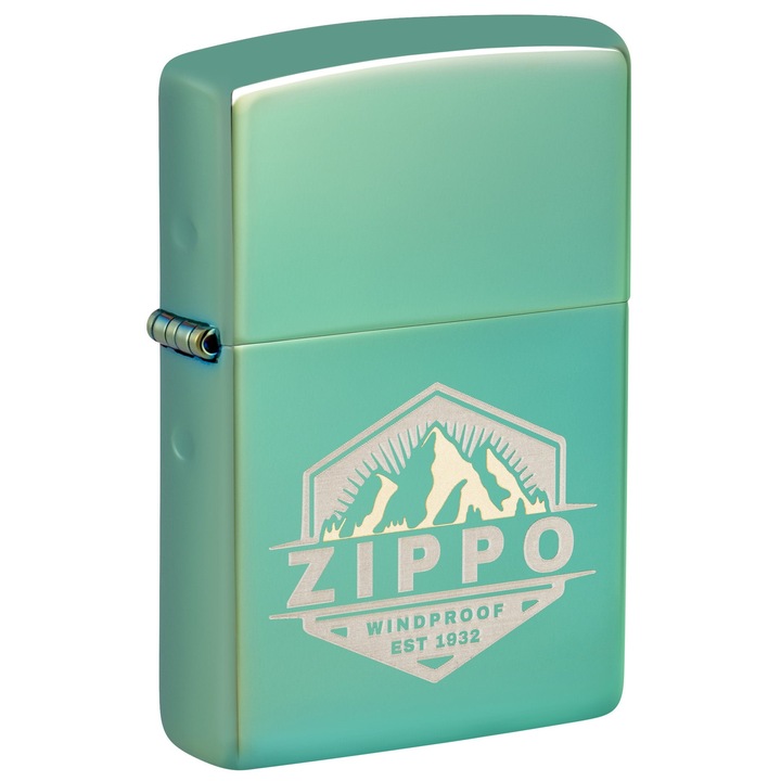 Bricheta Zippo 46293 Mountain and Badge
