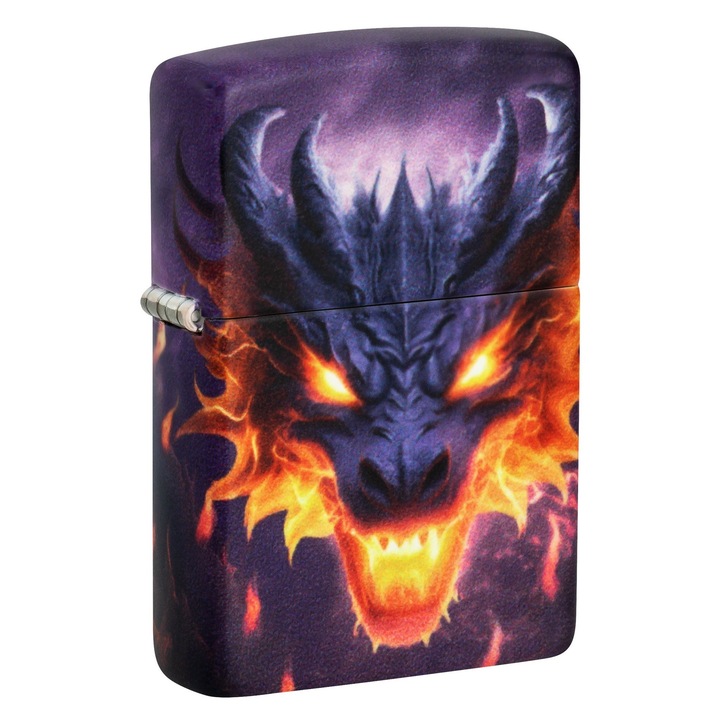 Bricheta Zippo 46251 Glowing Dragon Glow in the Dark