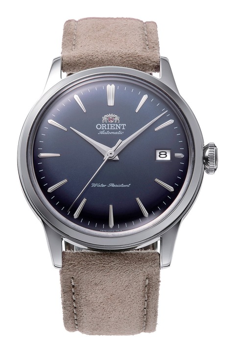 ORIENT, Ceas automatic cu logo pe cadran, Maro taupe deschis