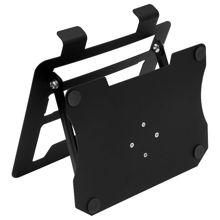 Suport laptop, negru, 10-17 inch, inaltime ajustabila, functie rotativa 360°