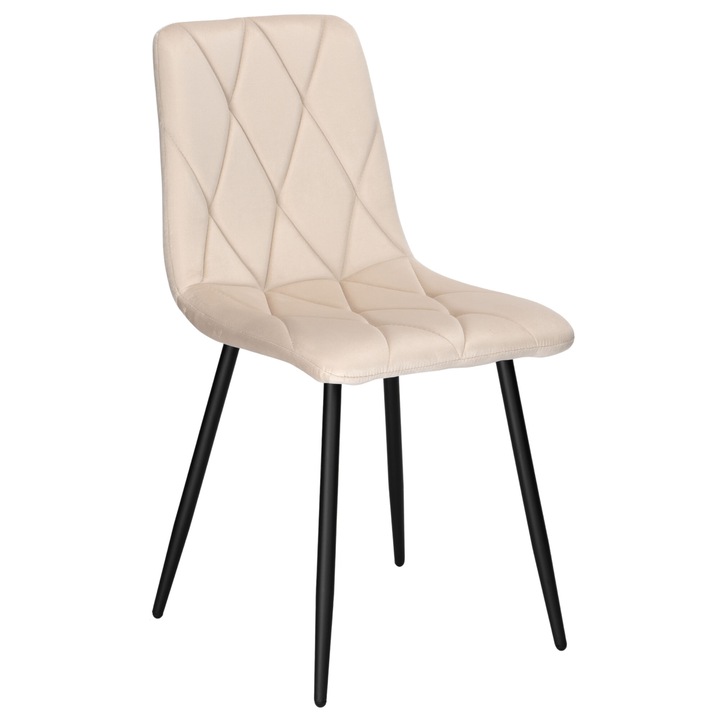 Scaun Madison, bej, 89x45x45cm