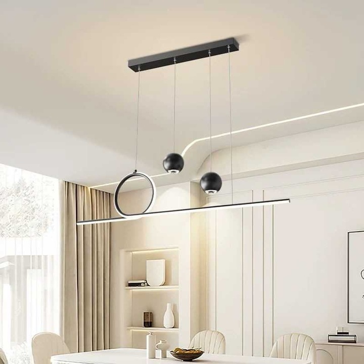 JIJU® LED полилей с модерно дистанционно управление 3000k/4000/6500k