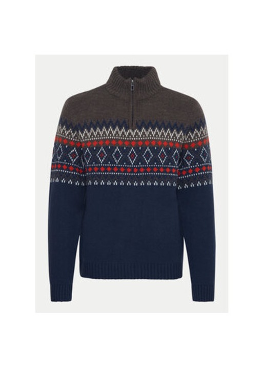 Férfi pulóver, Kevert anyag, 304400599, Akril, Kék, Kék