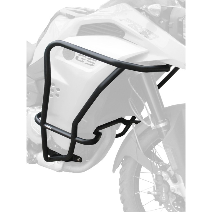 Bare de protectie pentru BMW F 850 GS Adventure (2021 - ), EURO5 - Bunkier, negre HEED