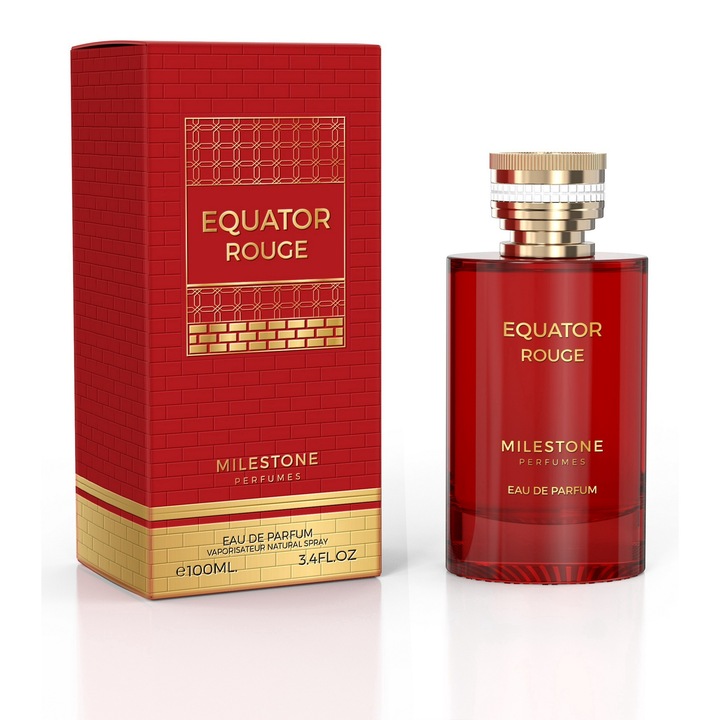 Milestone Equator Rouge Eau de Parfum (Unisex) – 100 ml – EDP