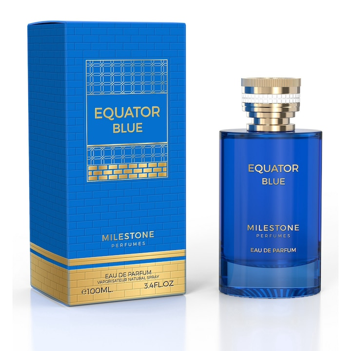 Milestone Equator Blue Eau de Parfum (Unisex) – 100ml – EDP