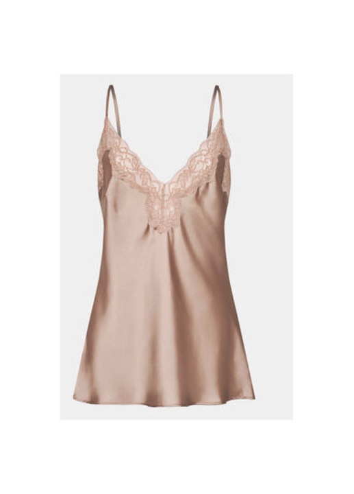 Дамска нощница, Selmark, 302993277, Полиестер/Полиамид, 36 EU, Бежов