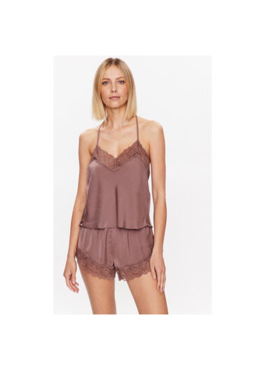 Дамска нощница, Hunkemoller, 302509201, Полиестер, S INTL, Кафяв