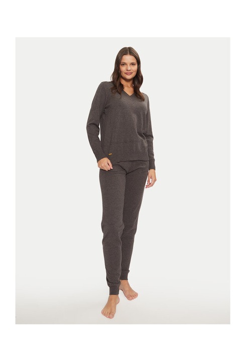 Pijama dama, Selmark, 304525247, Acril/Poliester/Viscoza, XL INTL, Gri