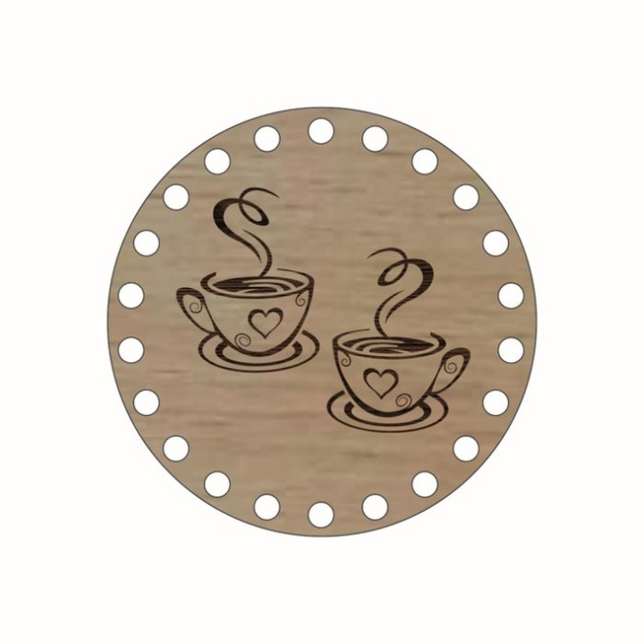 Baza Crosetat, Lemn, 15 cm, M14