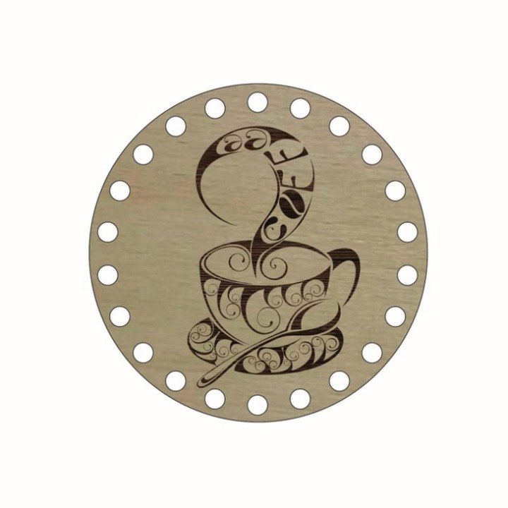 Baza Crosetat, Lemn, 12 cm, M17