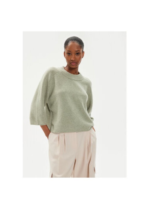 Női pulóver, Day Birger, 304354724, Gyapjú, Zöld, Zöld