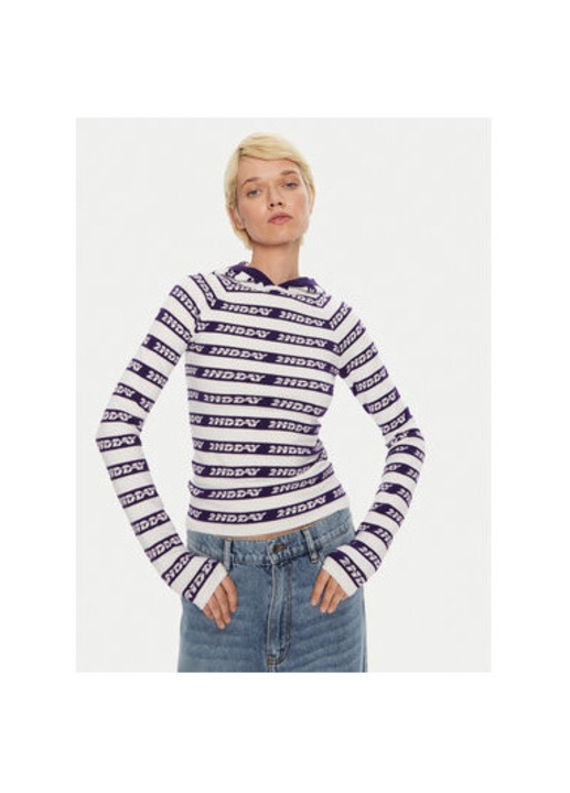 Noi pulover, 2Ndday, 304474989, Rayon/Polieszter, Kek, Kék