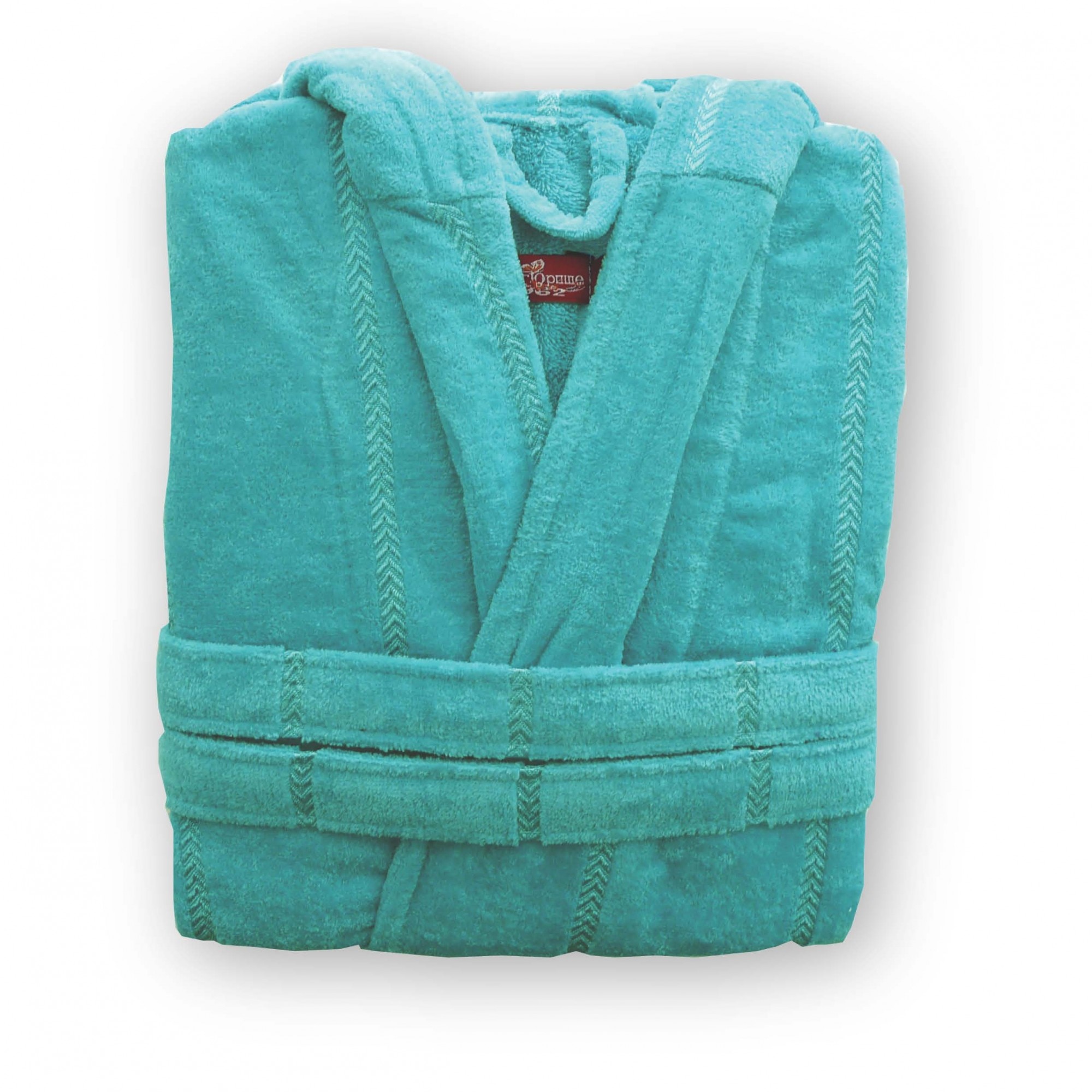 Халат за баня ДЖОЙ, тюркоаз, XXL - eMAG.bg