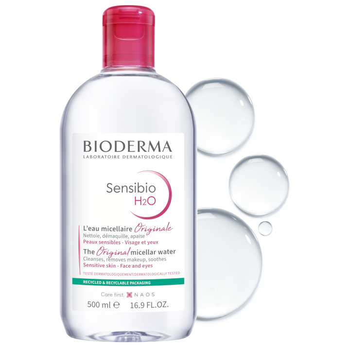 Apa micelara Bioderma Sensibio H2O pentru ten sensibil, 500 ml